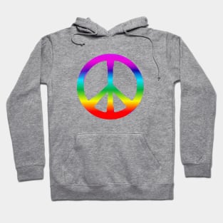 lgbt Peace Symbol Hoodie